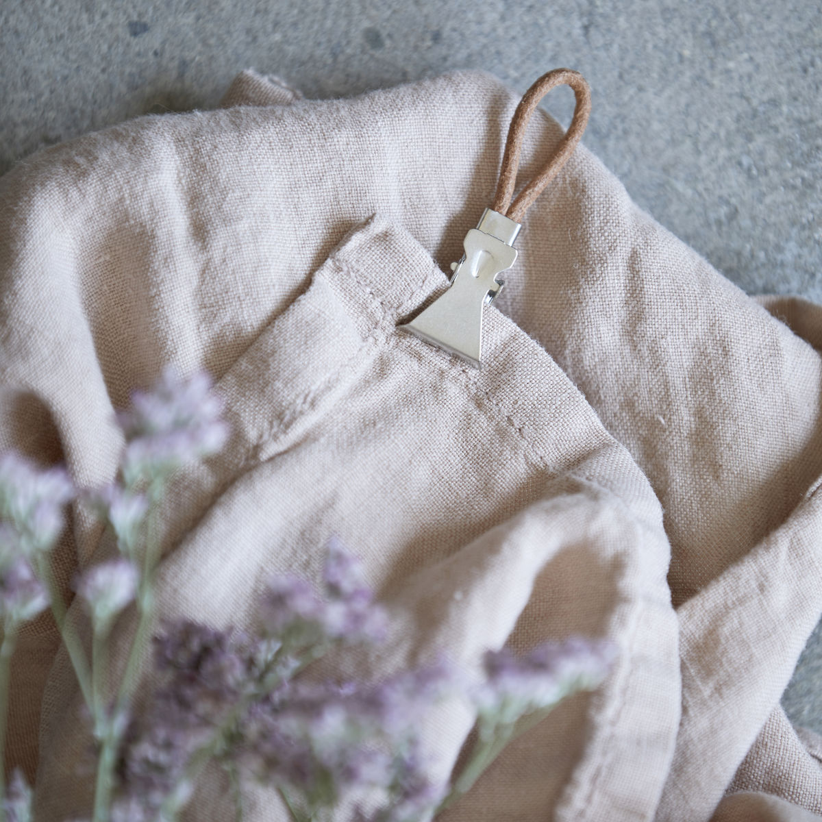 Handtuchclips Leder Set MERAKI – Bild 3