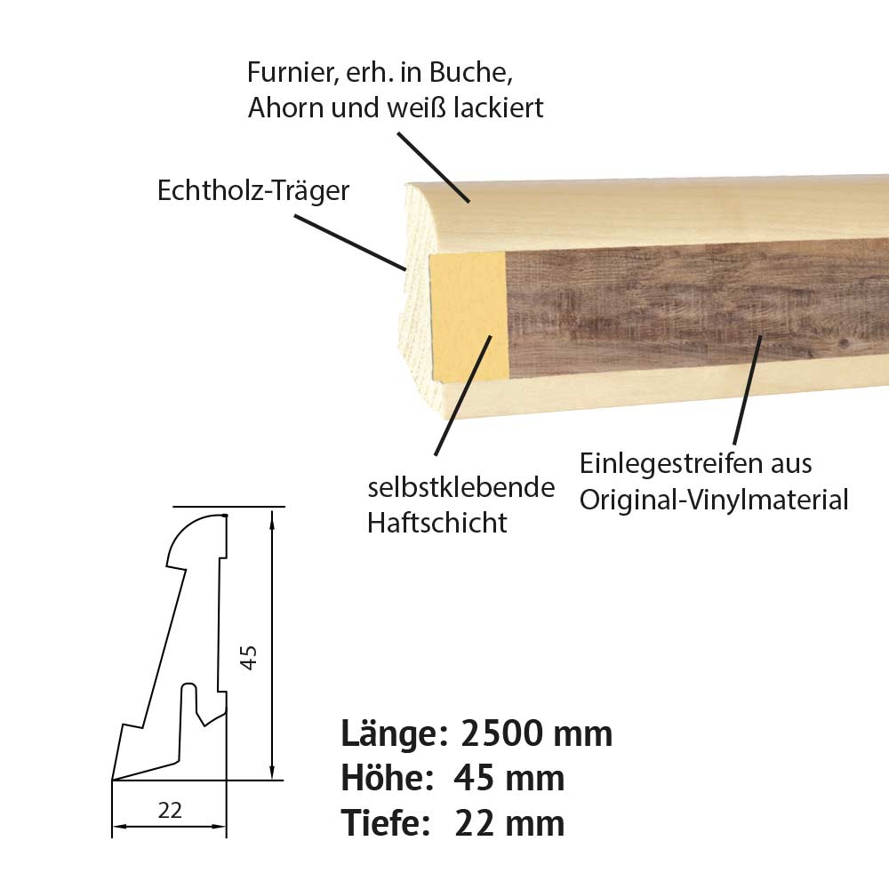 Basic-Line – Einlegestreifen