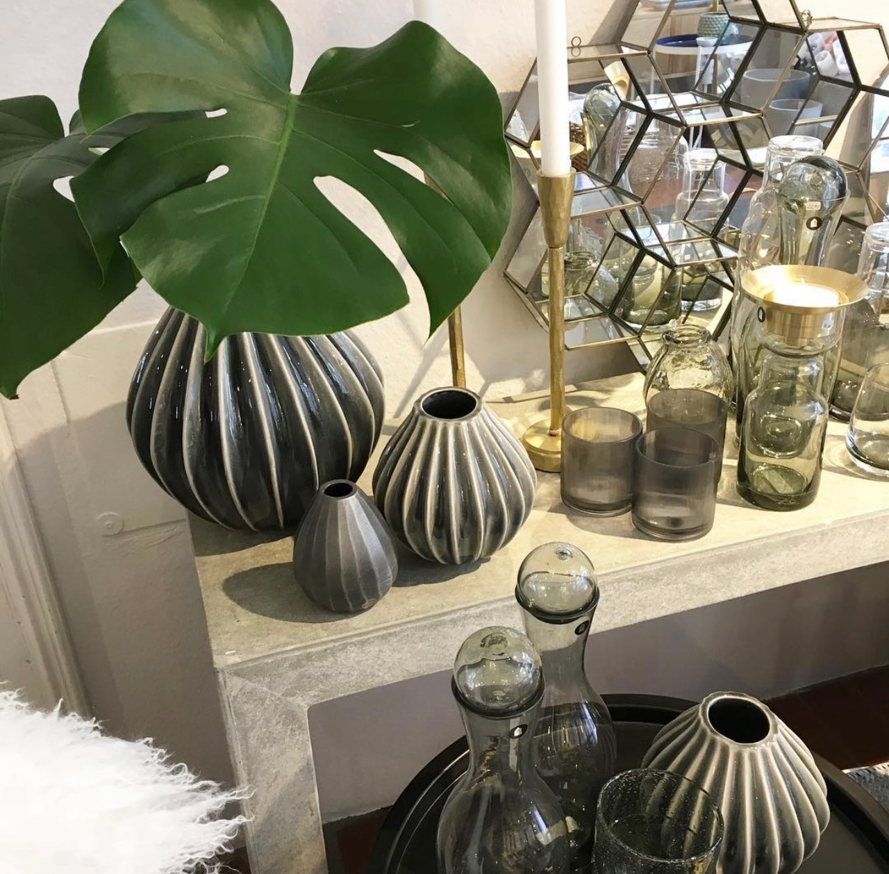 Vase Wide M BROSTE COPENHAGEN – Bild 4