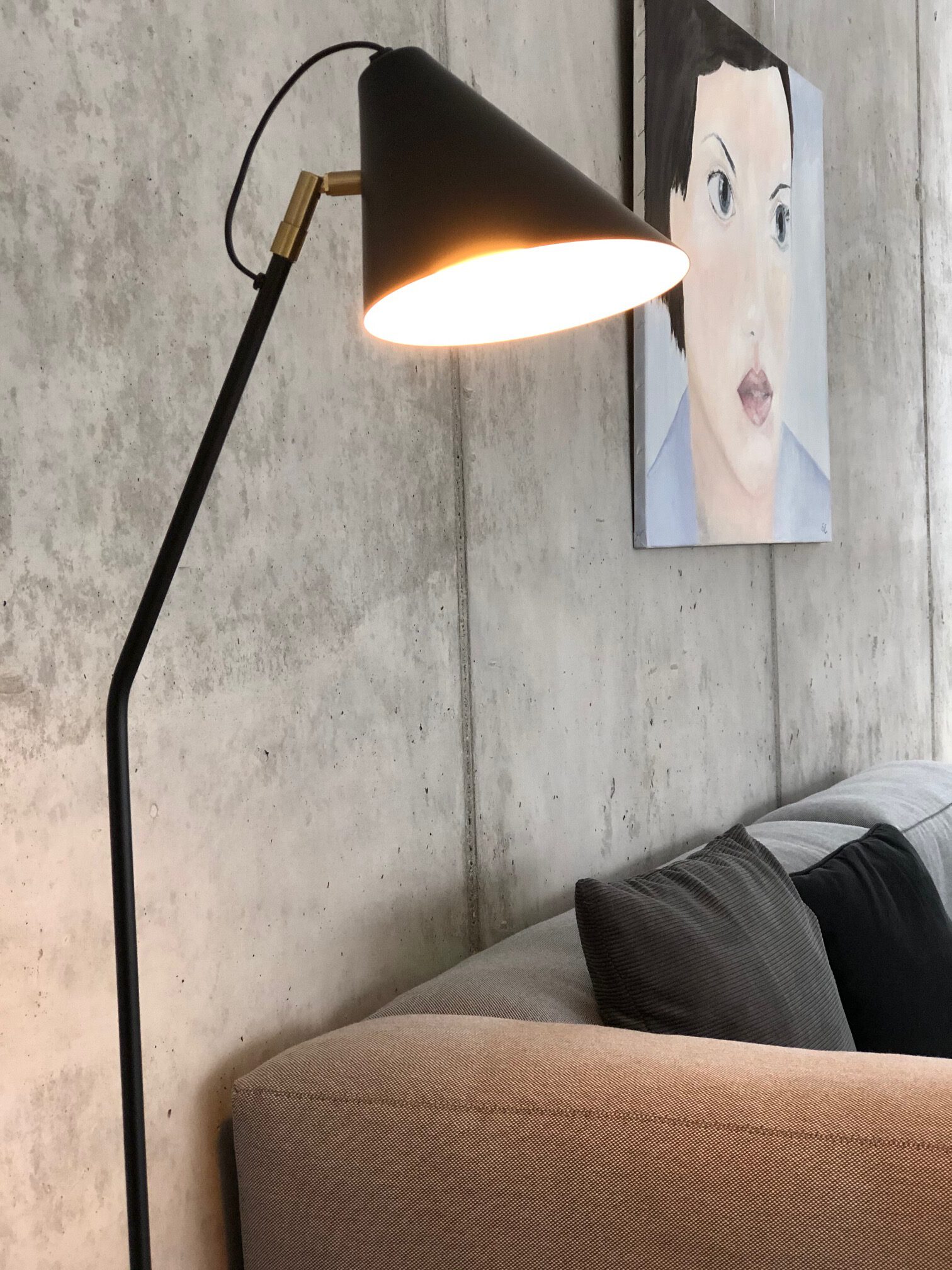 Stehlampe Club Schwarz HOUSE DOCTOR – Bild 4