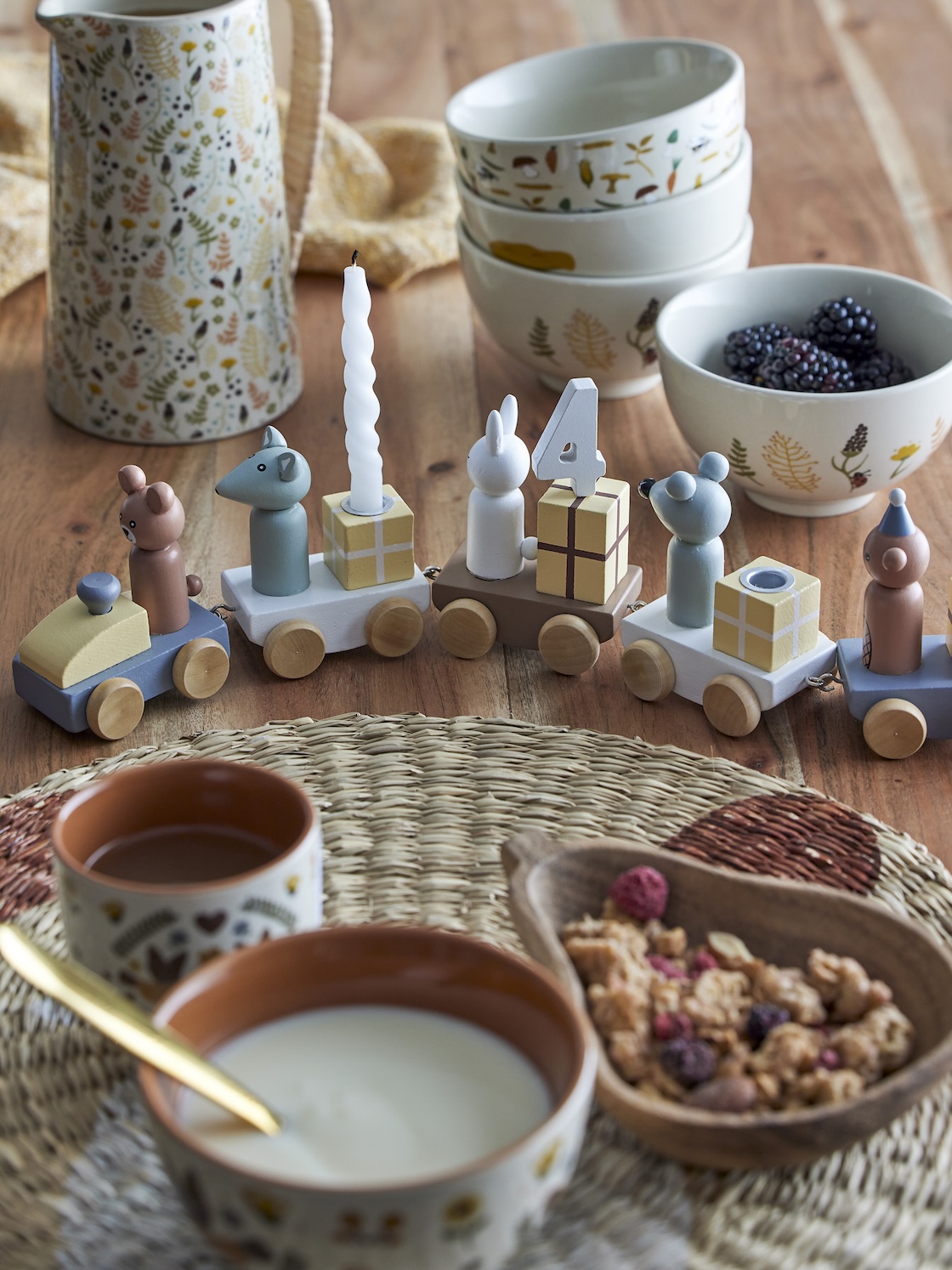 Junaid Geburtstagsdekoration Braun bloomingvilleMini – Bild 3