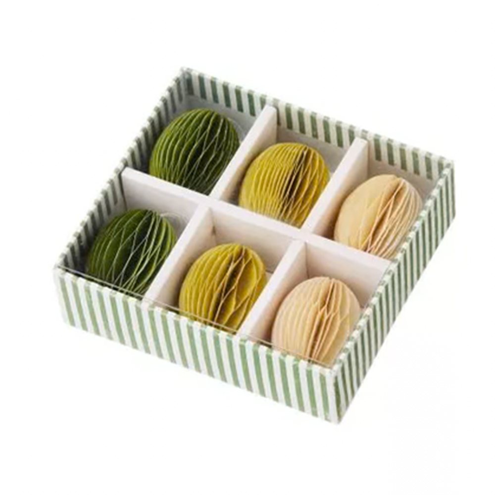 Paper Eggs Swirl XS Ivy 6er Set von Bungalow – Bild 3