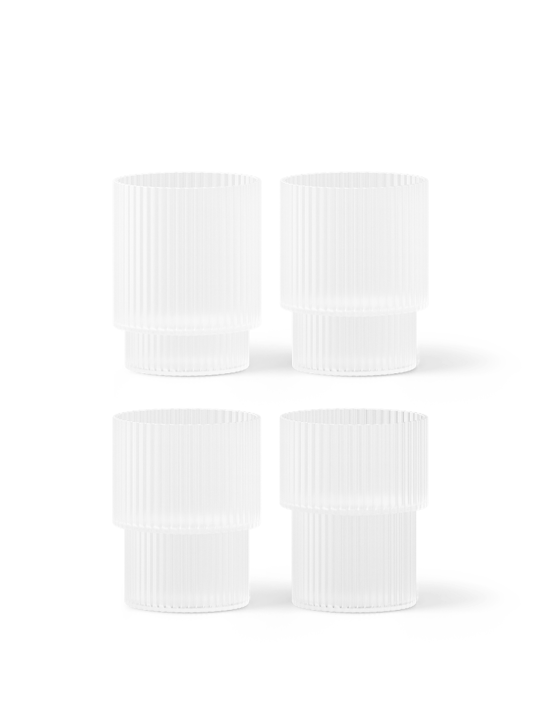 Ripple Gläserset Frosted ferm LIVING – Bild 2