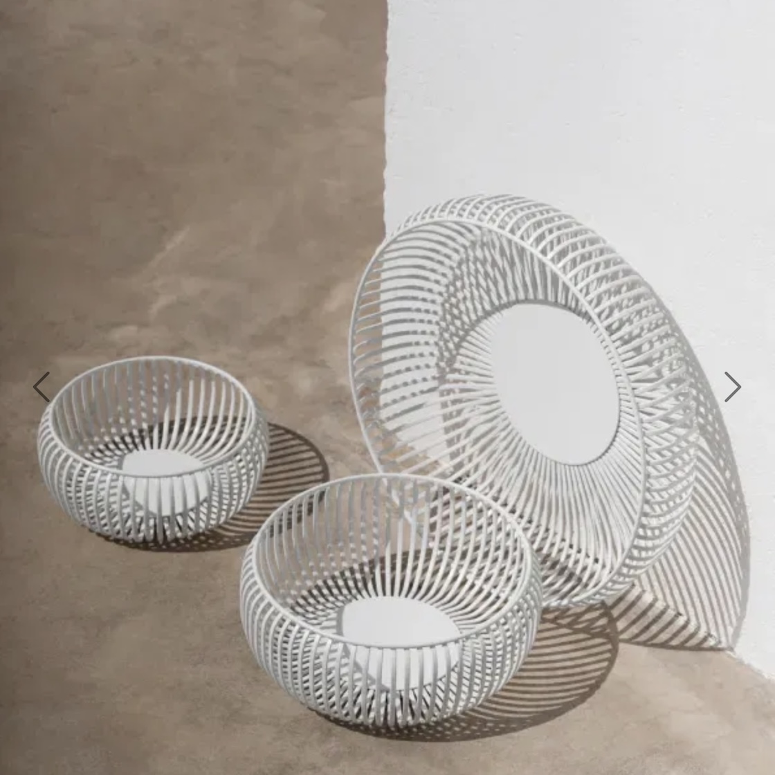 Schale Lito L Weiß BLOMUS – Bild 3