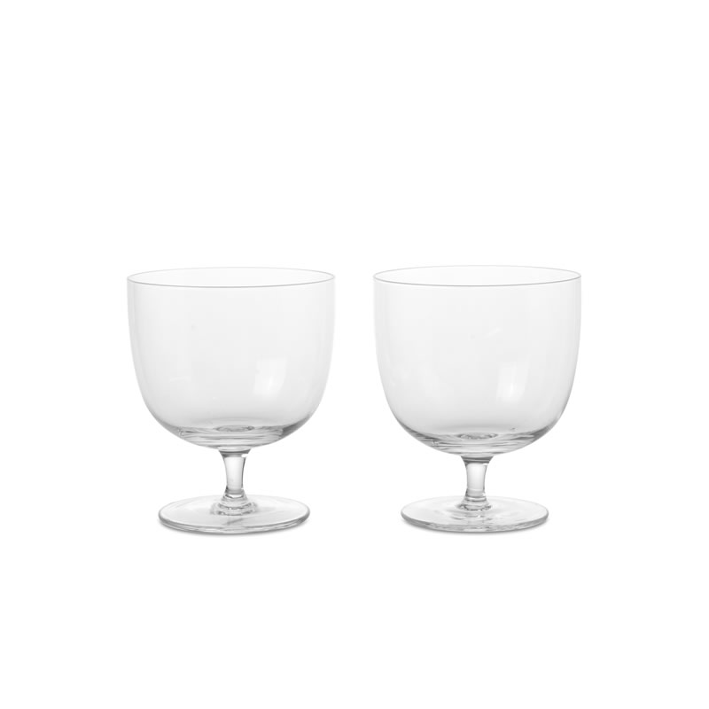 Host Wasserglas klar ferm LIVING 2er-Set – Bild 3