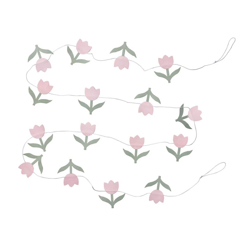 Tulip Girlande pink BROSTE COPENHAGEN – Bild 2